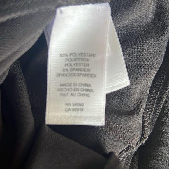 Nine West Black V-neck Dress Size 6 - Picture 3 of 3